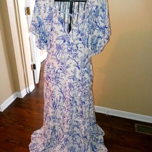 *RESERVED*   H&M Floral Print Maxidress